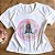 T-Shirt - Nossa Senhora Aparecida Fundo Rosa - Imagem 1
