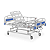 Cama Hospitalar Manual 3 Movimentos Manivelas Residencial - Dellamed DX3 - Imagem 1