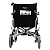 Cadeira de Rodas Dobrável Aluminio até 115kg Praxis Barcelona - Imagem 3