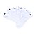 MEIAS ADIDAS CANO MEDIO BRANCO 6 PARES DZ9398 - Imagem 1