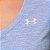 Camiseta Under Armour Tech Feminina - Azul+Prata - Imagem 3