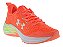 Tênis Under Armour Charged Stride Feminino Laranja - Imagem 1