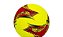 Bola Penalty Society Lider XXIII Amarelo Vermelho Preto - Imagem 3