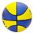 Bola De Basquete Spalding Lay Up  Azul Amarelo - Imagem 3