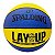 Bola De Basquete Spalding Lay Up  Azul Amarelo - Imagem 1