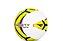 Bola Penalty Society Se7e Ultra Fusion XXIV Amarela e Branca - Imagem 1