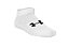 Meia Under Armour Core Low Cut Cano Curto 3 Pares Branco - Imagem 2