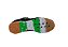 Chuteira Joma Futsal Top Flex Rebound Preto Verde - Imagem 4