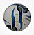Bola Uhlsport Society Match R1 -Preto Azul Amarelo 72501S - Imagem 4