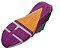 Tenis Under Armour Tribase Cross 2 Preto Verde Roxo - Imagem 4