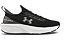 Tenis Under Armour Charged Quicker 2 Preto Branco - Imagem 1