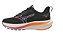 Tenis Mizuno Base Ride Feminino Preto Laranja - Imagem 2