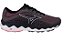 Tenis Mizuno Wave Way 4 Feminino Cinza Rosa - Imagem 1