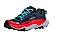 Tenis Hoka Torrent 4 Masculino Azul Vermelho - Imagem 2