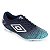 Chuteira Campo Umbro Soul II Club - Azul e Branco - Imagem 1