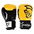 Kit Luva de Boxe/Muay Thai Pretorian Elite + Bandagem + Protetor Bucal - Amarelo e Preto - Imagem 2