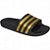 Chinelo Adidas Adilette Aqua Masculino - Preto+Dourado - Imagem 1