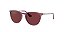 Ray-Ban Junior Erika RJ9060S-50-705675 Cereja Lente Violeta - Imagem 1