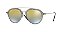 Ray-Ban Junior RJ9065S-48-7038A7 Cinza Lente espelhada - OCULOS INFANTIL - Imagem 1