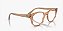 Ray-Ban RX7227-53-8313 Marrom Claro Transparente - Imagem 4