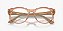 Ray-Ban RX7227-53-8313 Marrom Claro Transparente - Imagem 5