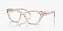 Prada  PR19WV-53-15J1O1 Crystal Geranium - Imagem 1
