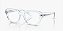 Ray-Ban Leonid RX7225-54-8319 Azul Claro Transparente - Imagem 1