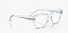 Ray-Ban Leonid RX7225-54-8319 Azul Claro Transparente - Imagem 4