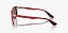Ray-Ban Ferrari RB4607M-55-F62830 Rosso Lentes Prata Flash sobre verde - Imagem 3