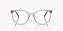 Ray-Ban  RX7206L-52-8303 Rosa translúcido - Imagem 2