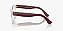 Ray-Ban RX7242L-54-8349 Cristal transparente hastes Vinho - Imagem 3