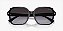 Ralph RA5304U-57-50018G Preto brilhante Lente Cinza degradê - Imagem 4