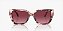 Michael Kors Acadia MK2199-55-39468H Tartaruga Rosa-perolado Lente Borgonha degradê - Imagem 2