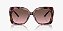 Michael Kors Nice MK2213-57-39989T Tartaruga ameixa gráfica Lente Cinza -escuro sólido - Imagem 2