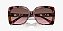 Michael Kors Nice MK2213-57-39989T Tartaruga ameixa gráfica Lente Cinza -escuro sólido - Imagem 4