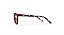 Oculos de Grau Vertz Neon Muse VZ5033-48-2355 Vinho Translucido - Imagem 3