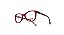 Oculos de Grau Vertz Neon Muse VZ5033-48-2355 Vinho Translucido - Imagem 4
