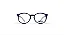 Oculos de Grau Vertz VZ51031-47-3838 Azul hastes Incolor fosco - Imagem 2