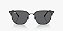 Ray-Ban New Clubmaster RB4416-53-6653B1 Cinza sobre preto Lente Cinza-escuro - Imagem 2