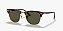 Ray-Ban Clubmaster RB3016-51-W0366 Tartaruga sobre Ouro Lente Verde G-15 - Imagem 1