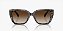 Michael Kors Acadia MK2199-55-395213 Tartaruga azul Lente Marrom degradê - Imagem 2
