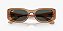Ray-Ban RB4446L-54-678487 Caramelo translúcido Lente Cinza total - Imagem 4