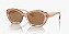 Michael Kors Bel Air MK2209U-54-3999/O Marrom transparente Lente Marrom - Imagem 1