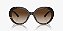 Michael Kors San Lucas MK2214U-56-300613 Tartaruga escuro Lente Marrom degradê - Imagem 2