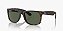 Ray-Ban Justin RB4165-55-865/9A Havana Emborrachado Lentes Verde Polarizadosic G-15 - Imagem 1