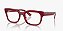 Ray-Ban Chad RX7217-54-8265 Vermelho Transparente - Imagem 1