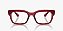 Ray-Ban Chad RX7217-54-8265 Vermelho Transparente - Imagem 2