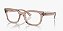 Ray-Ban Chad RX7217-54-8317 Marrom Claro Transparente - Imagem 1
