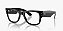 Ray-Ban Mega Wayfarer RX0840V-51-2000 Preto - Imagem 1