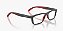 Óculos de Grau Arnette Burb AN7270-54-2841 Cinza escuro hastes emborrachado Vermelho - Imagem 4